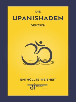 cover image of Die Upanishaden